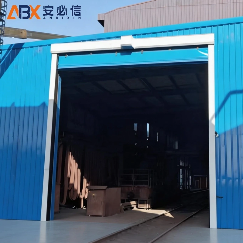 绍兴软帘堆积门
